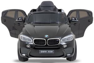 BMW X6 Elektro Auto Kinder 6 Monate Bis 6 Jahre 12V Motor Mp3 Sitze Mit Fernbedienung Mp3 Schwarz