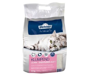 Dehner Premium Katzenstreu, Klumpend Ultra, 12 kg