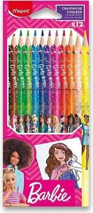 Maped Bezdřevé pastelky Barbie 12ks