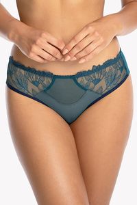 Gaia dame slip brazilian spitze geblümt schleifchen klassisch 951b beatrice , dunkelblau, s