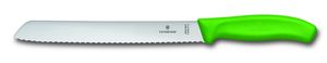 Victorinox SwissClassic Brotmesser mit Wellenschliff und farbigen Griffen
