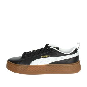 Puma Smash Platform VT Damen Streetstyle Sneaker Schuhe 366926, Größe:UK 4 - EUR 37 - 23 cm, Farbe:Schwarz (Puma Black - Puma White)