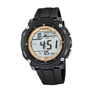 Calypso Herrenuhr Kunststoff schwarz Calypso Digital Armbanduhr D2UK5820/4
