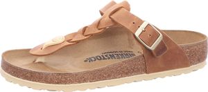 Birkenstock Zehenstegsandale Gizeh FL Damen 42011 Cognac EU 40