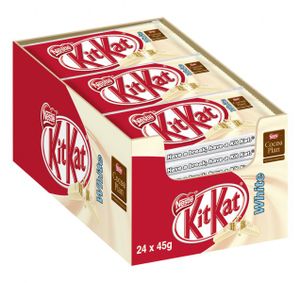 NESTLÉ KitKat White Schokoriegel 24er Pack (24 x 40g)