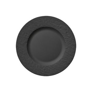 Villeroy & Boch Speiseteller Manufacture Rock schwarz