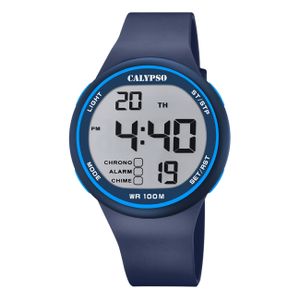 Calypso Armbanduhr Digitaluhr blau K5795/3