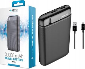 Powerbank Forever 20000 mAh TB-100L schwarz Energiebank