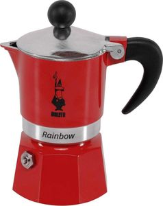 BIALETTI Rainbow Espressokocher rot, 1 Tasse