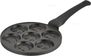 Pancakes Bratpfanne Pfannkuchen Smiley Beschichtung Spiegeleier Oladji Blinis