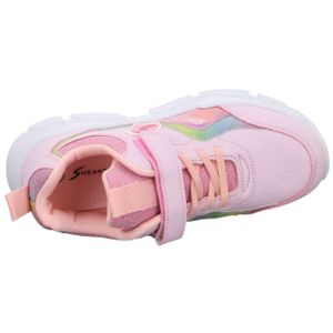 Sneakers Mädchen-Slipper-Kletter-Sneaker Pink , Farbe:rot, EU Größe:34