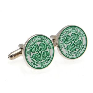 Manžetové knoflíčky Celtic FC TA2071 (jedna velikost) (Zelená)