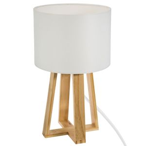 Tischleuchte MOLU, Designer-Lichtquelle, Lampenschirm aus Stoff, Atmosp