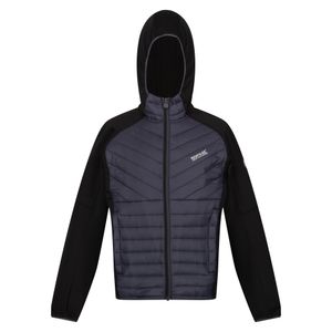 Regatta - "Kielder Hybrid VI" Jacke für Kinder RG8178 (104) (Mittelgrau/Schwarz)