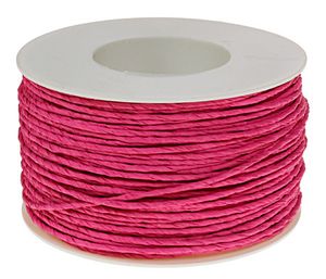 Papierdraht / 100m - Ø 2mm, Pink