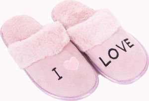 Damenpantoffeln mit I love Aufschrift 36-37 YOCLUB Damenpantoffeln mit I love Aufschrift 36-37 YOCLUB