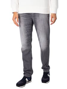 Armani Exchange Schmale 5-Pocket-Jeans, Grau 32W x 32L