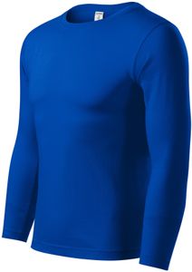 T-Shirt mit langen Ärmeln, geringes Gewicht - Farbe: königsblau - Größe: XL
