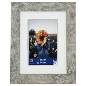Henzo Fotorahmen - Dahlia - Fotogröße 30x40 cm - Grau