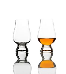 Stölzle Lausitz Whisky Glencairn Glas ( Wein Tasting Aqua ) 190ml 4er Set Whiskygläser spülmaschinentauglicher Tumbler 3550031