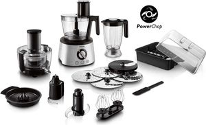 Philips 4-in-1 Küchenmaschine 7000 Series, 3.4 L, 32+ Funktionen, 1300 W, Metall (HR7778/00)