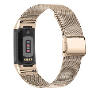 INF Fitbit Charge 5 Armband Edelstahl Gold