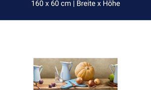 Küchenrückwand Collage Herbst Brett Holz M1219 – Acrylglas / 160cm / 60cm