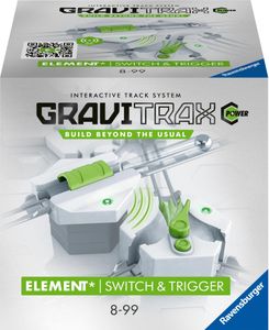 Ravensburger GraviTrax POWER Elemente Switch&Trigger. Elektronisches Zubehör für Kugelbahnen, Konstruktionsspielzeug für Kinder ab 8 Jahren. Kombinierbar mit allen Produktlinien, Starter-Sets und Erweiterungen für das GraviTrax Kugelbahnsystem. Ravensburger GraviTrax POWER Elemente Switch&Trigger. Elektronisches Zubehör für Kugelbahnen, Konstruktionsspielzeug für Kinder ab 8 Jahren. Kombinierbar mit allen Produktlinien, Starter-Sets und Erweiterungen für das GraviTrax Kugelbahnsystem.