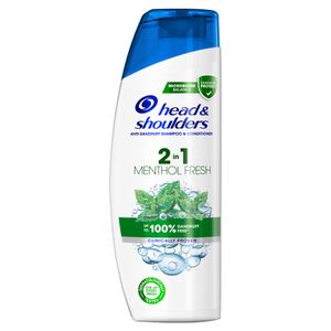 Head & Shoulders Menthol Fresh 2 In 1 Anti-Schuppen Shampoo 225Ml