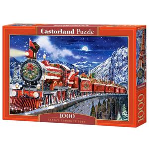 CASTORLAND Puzzle Santův vlak 1000 dílků