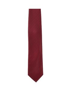 Twill Tie / 144 x 8,5cm - Farbe: Burgundy - Größe: 144 x 8,5cm