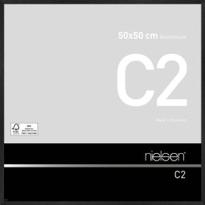 Nielsen hliníkový rám C2 50x50 cm struktura černá matná