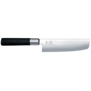 KAI 6716N 'Wasabi Black' Nakiri Messer 16,5 cm, schwarz/silber (1 Stück)