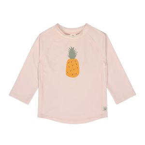 Lässig Splash & Fun Langarm-Rashguard / Schwimmshirt – Pineapple Powder Pink, 13–18 Monate, Größe 86