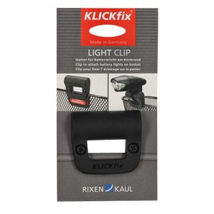 Klickfix Zubehörhalter Light Clip für Körbe Ø 24mm ca. 25g schwarz