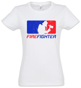 Urban Backwoods Firefighter Damen T-Shirt, Größe:S