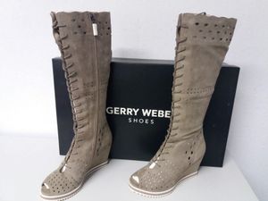 26807 Gerry Weber Shoes Damen Langschaft Stiefel (Sand) 39