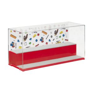 LEGO Display Box für Minifiguren, rot