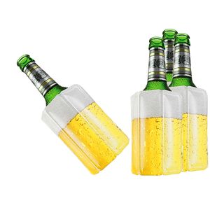 Flaschenkühler Manschette Kühlmanschette für Bierflaschen 2 Stück : 4 Stück