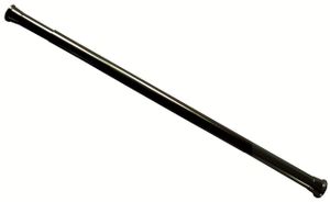 Teleskopická tyč Tyč na sprchové závesy 140 - 250 cm čierna ALU Upínacia tyč