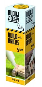 Stavajte z tehál Náhradné lepidlo 40gr Brick Trick 3x10x3cm 12ks v krabici