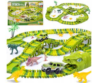 Kinderplay závodní dráha Dinosaur 240ks