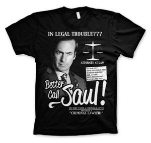 Better Call Saul T-Shirt - XX-Large - Black