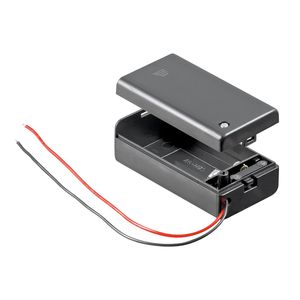 1x 9V Block Batteriehalter