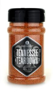 Ankerkraut Tennessee Teardown BBQ Rub Trockenmarinade für Schwein 200g