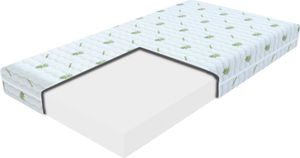 Pěnová matrace ALOE VERA, výška 8 cm (Rozměr: 80 x 160 cm)