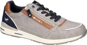 Mustang Herren Sneaker Halbschuh Schnürschuh Zipper und Schnürung 4154-316, Größe:43 EU, Farbe:Grau Mustang Herren Sneaker Halbschuh Schnürschuh Zipper und Schnürung 4154-316, Größe:43 EU, Farbe:Grau