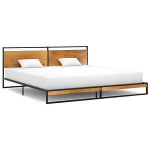 vidaXL Bett Metall 200x200 cm