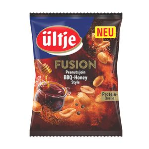 Ültje Fusion BBQ Honey Style ziarna orzeszków ziemnych z miodem BBQ 150g