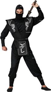Verkleidung Ninja Weiß - XS/S